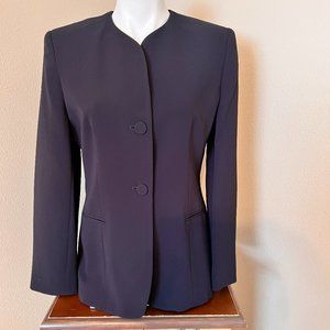 Jones New York Navy Suit Jacket - Size 10P